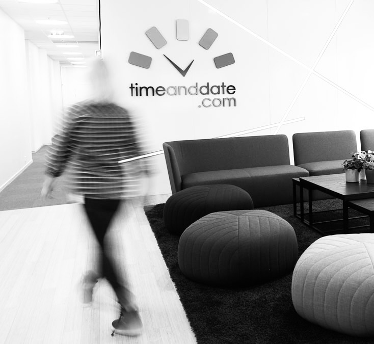 Company visit to Time and Date AS
